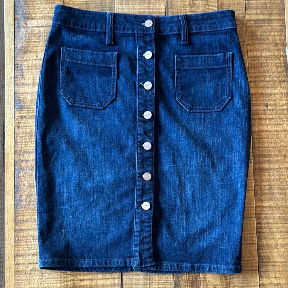 Sanctuary Size 27 Denim Knee-Length Pencil Skirt for Work